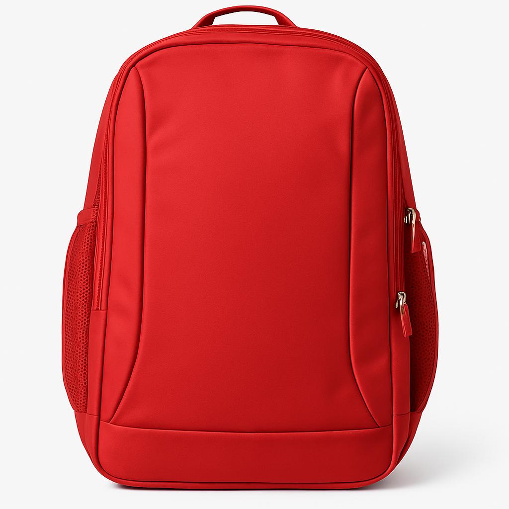 Red Laptop Backpack:Secure,Stylish, and Perfect for Your Tech - BAGGY 1